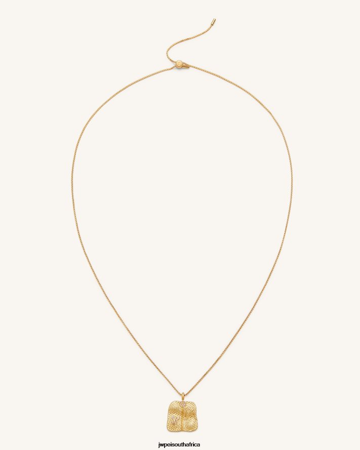18ct Gold Plated & White Zircon