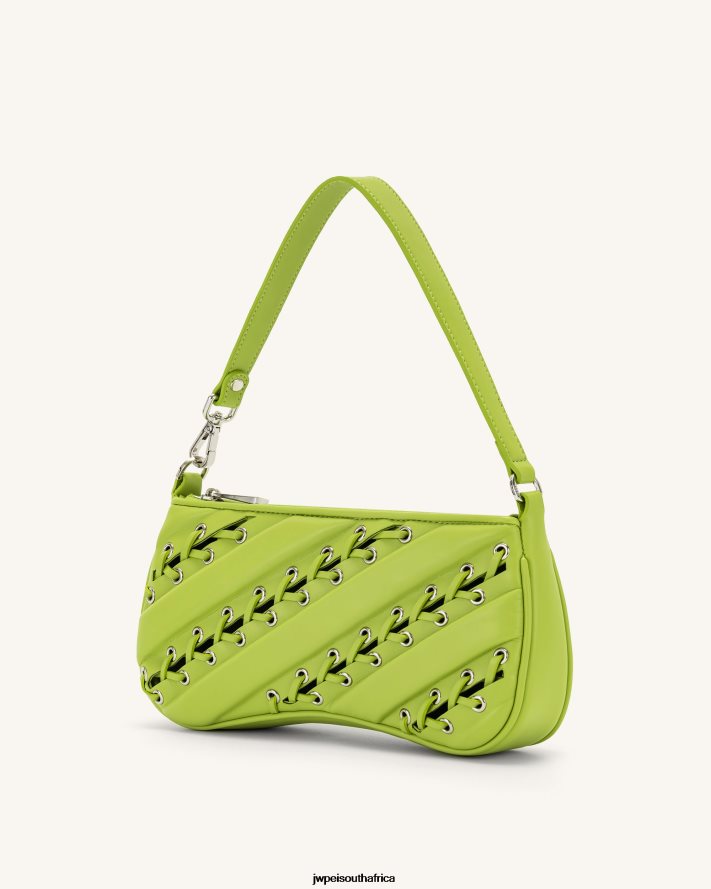 Acid Green JW PEI Eva Straps Shoulder Bag VZL0L0127 Shoulder Bag