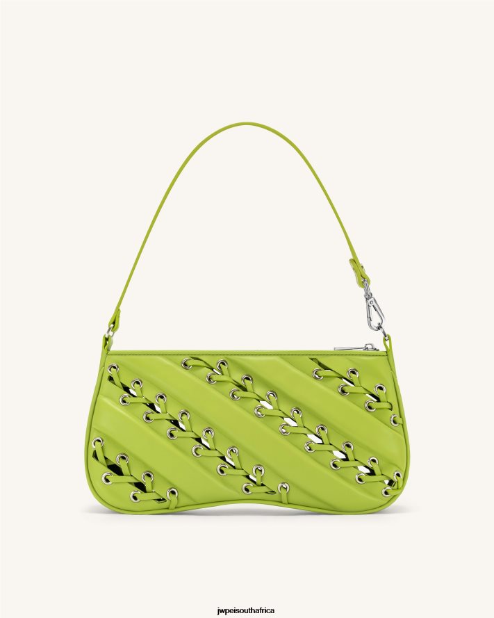Acid Green JW PEI Eva Straps Shoulder Bag VZL0L0127 Shoulder Bag