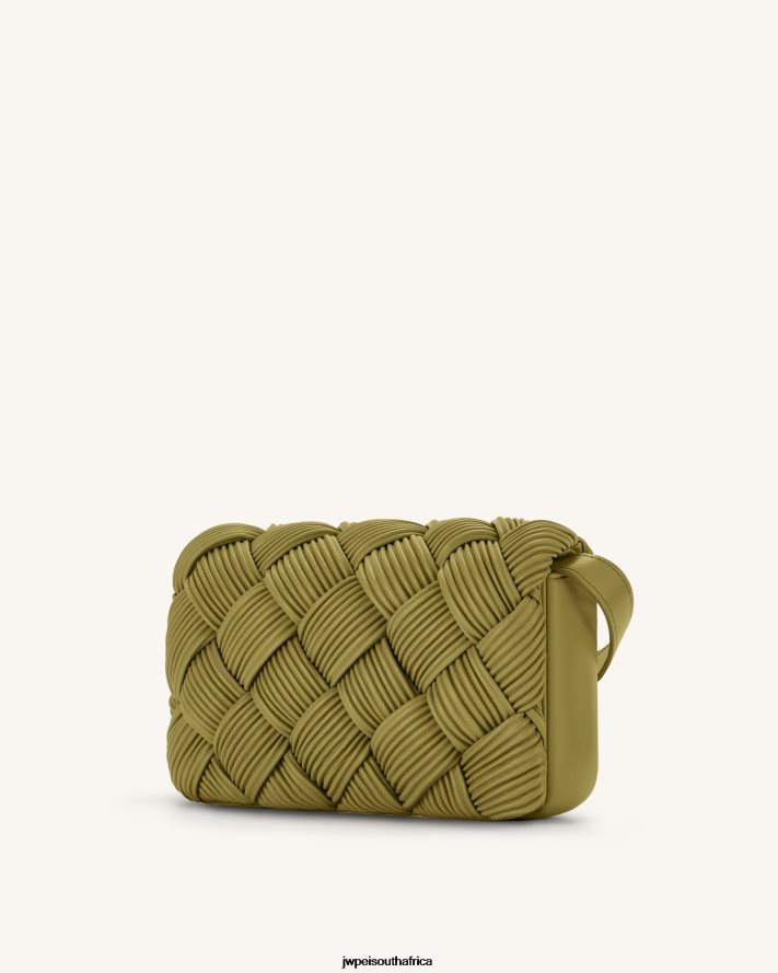 Amber Green JW PEI Maze Crossbody Bag VZL0L048 Crossbody Bag