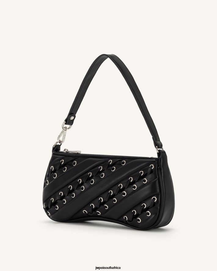 Black JW PEI Eva Straps Shoulder Bag VZL0L0129 Shoulder Bag