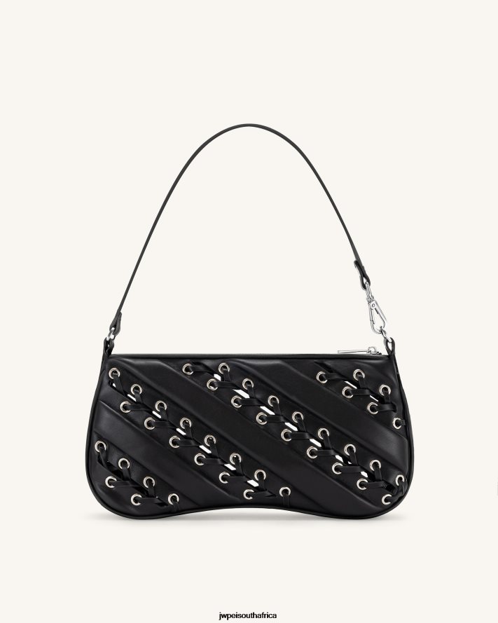 Black JW PEI Eva Straps Shoulder Bag VZL0L0129 Shoulder Bag