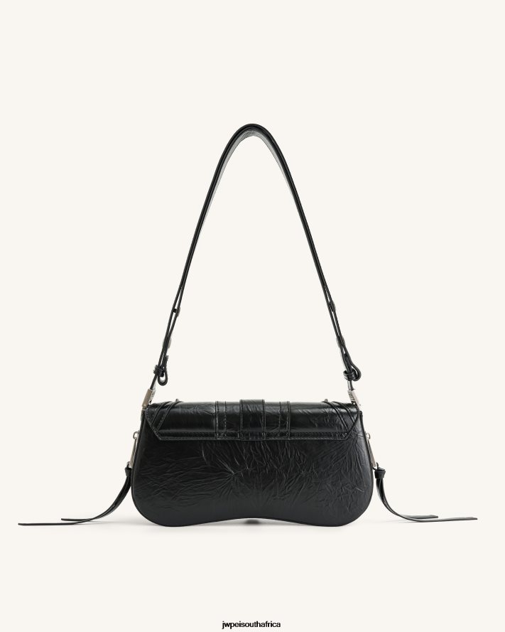 Black JW PEI Joy Crushed Shoulder Bag VZL0L0159 Shoulder Bag