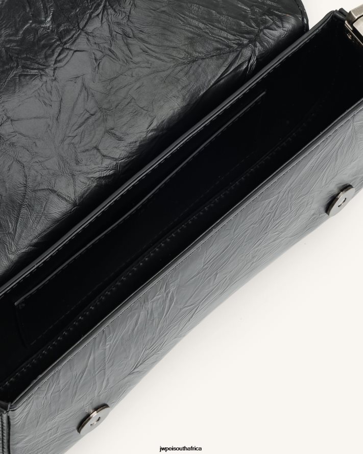 Black JW PEI Joy Crushed Shoulder Bag VZL0L0159 Shoulder Bag
