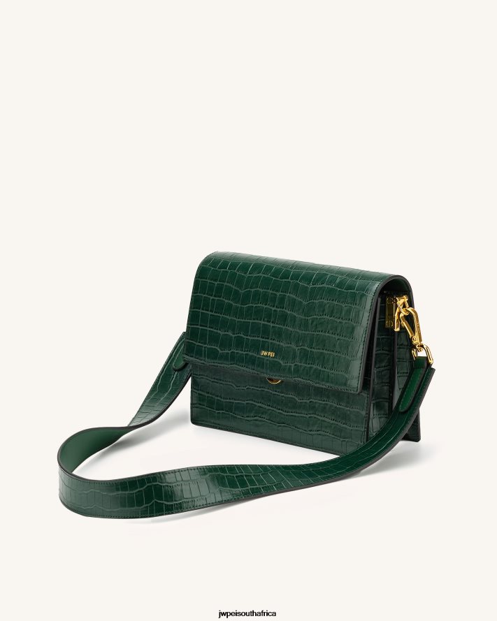 Dark Green Croc