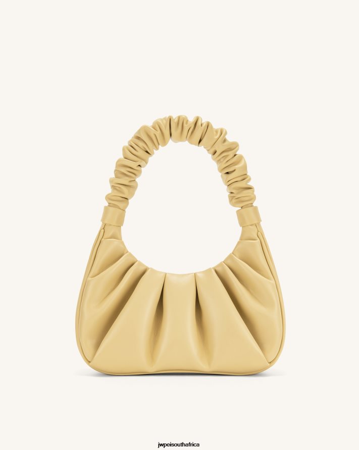 Butter JW PEI Gabbi Ruched Hobo Handbag VZL0L0140 Shoulder Bag