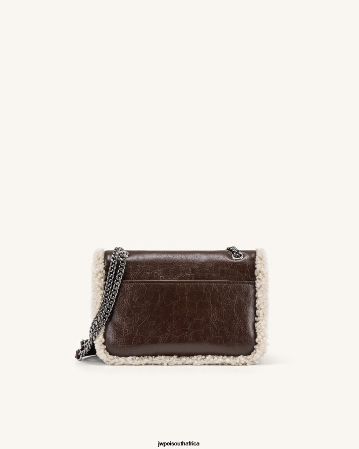 Dark Brown JW PEI Isa Crossbody Bag VZL0L021 Crossbody Bag