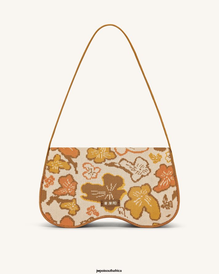 Flower Collection - Brown & Orange & Beige