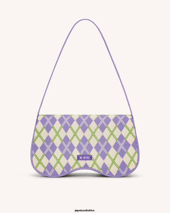 Purple & Ivory & Lime