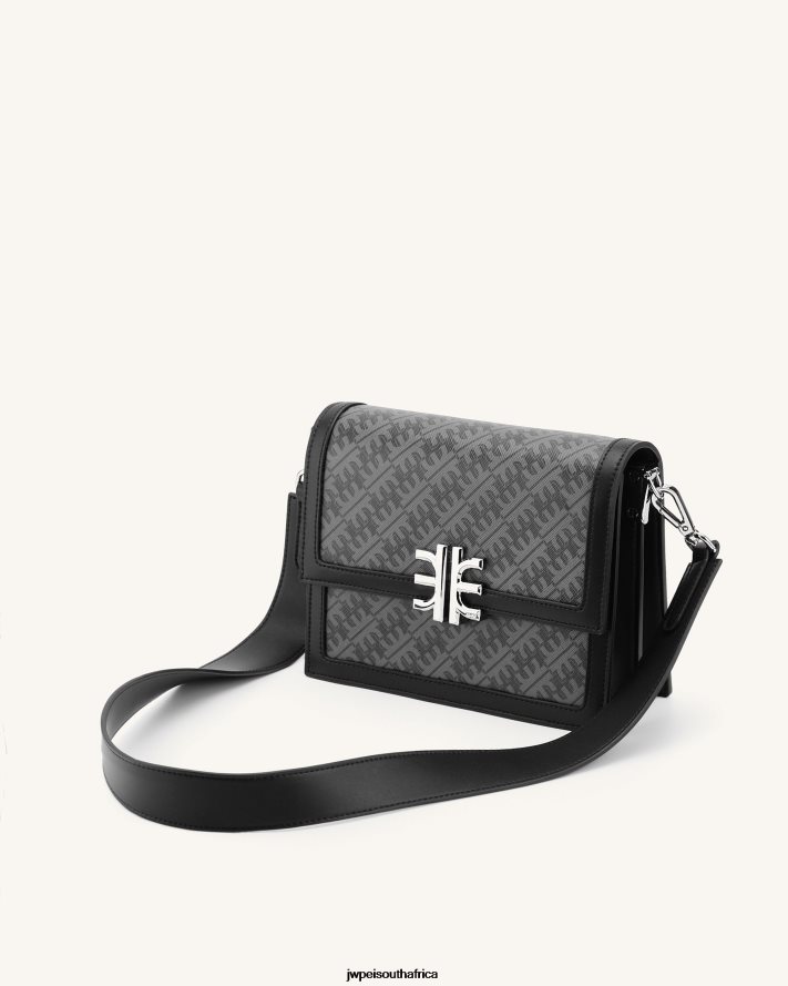 Iron Black JW PEI FEI Mini Flap Crossbody VZL0L036 Crossbody Bag
