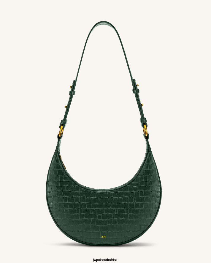 Dark Green Croc