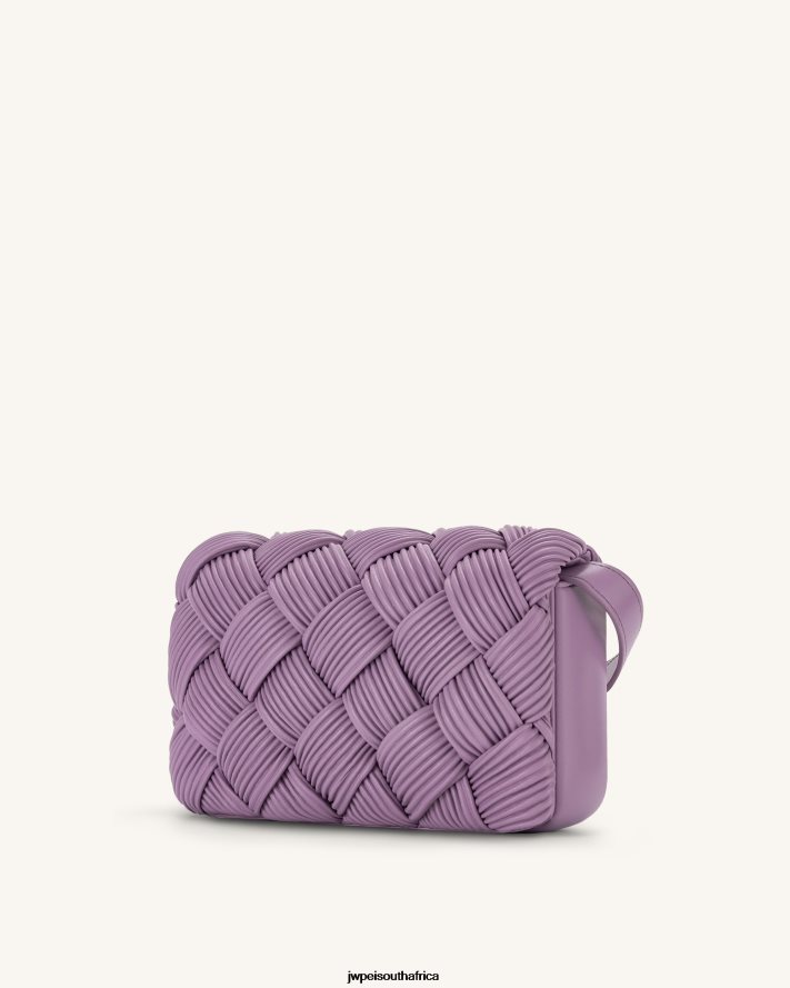 Lavender Purple JW PEI Maze Crossbody Bag VZL0L050 Crossbody Bag