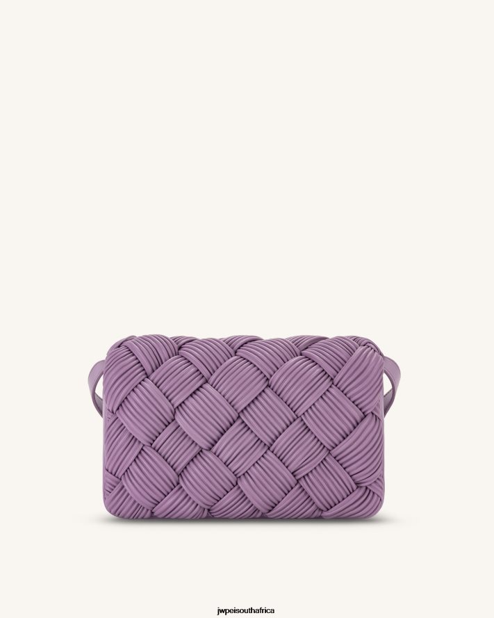 Lavender Purple JW PEI Maze Crossbody Bag VZL0L050 Crossbody Bag