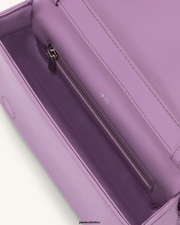 Lavender Purple JW PEI Maze Crossbody Bag VZL0L050 Crossbody Bag