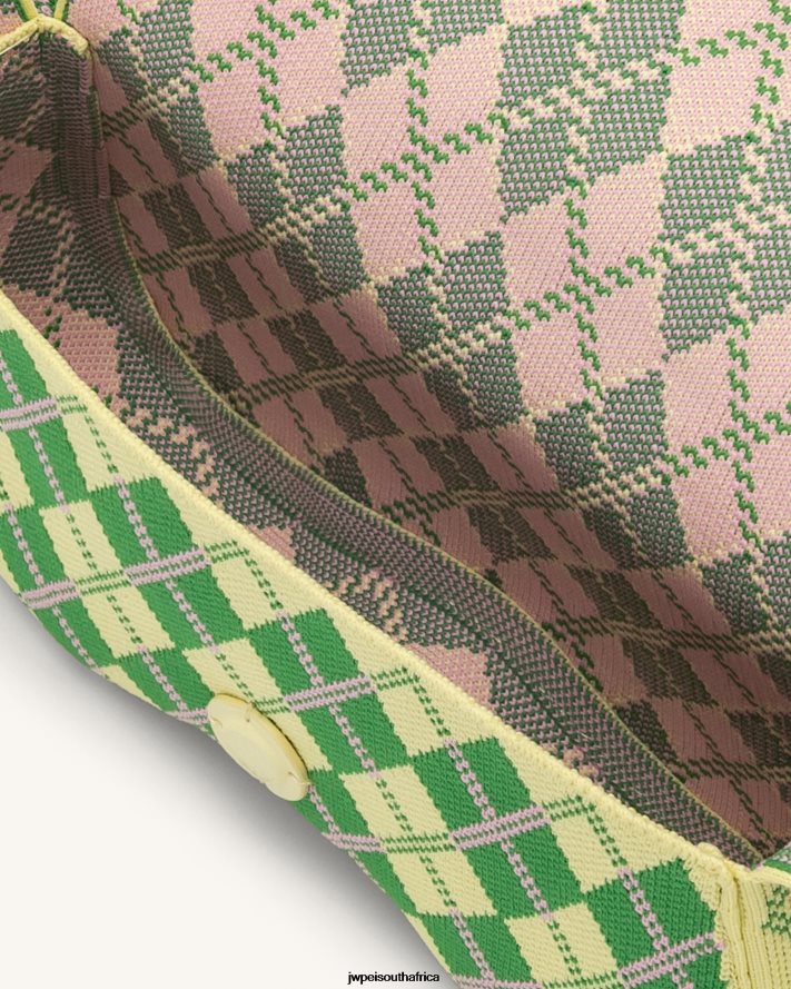 Light Yellow  Green  Pink JW PEI Becci Knitted Shoulder Bag VZL0L0115 Shoulder Bag