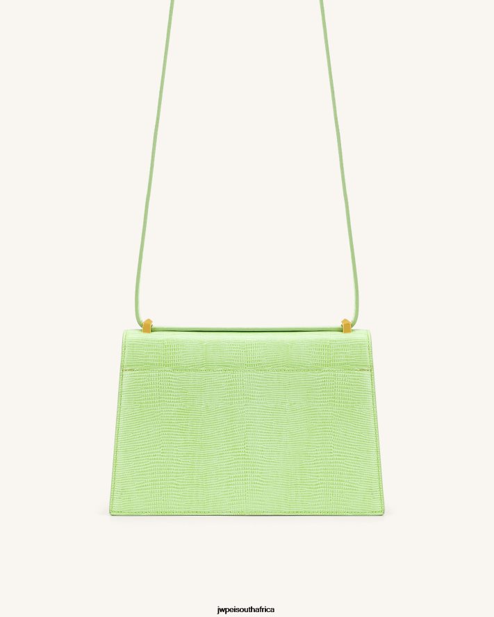 Lime Green Lizard JW PEI Lilian Bag VZL0L087 Shoulder Bag