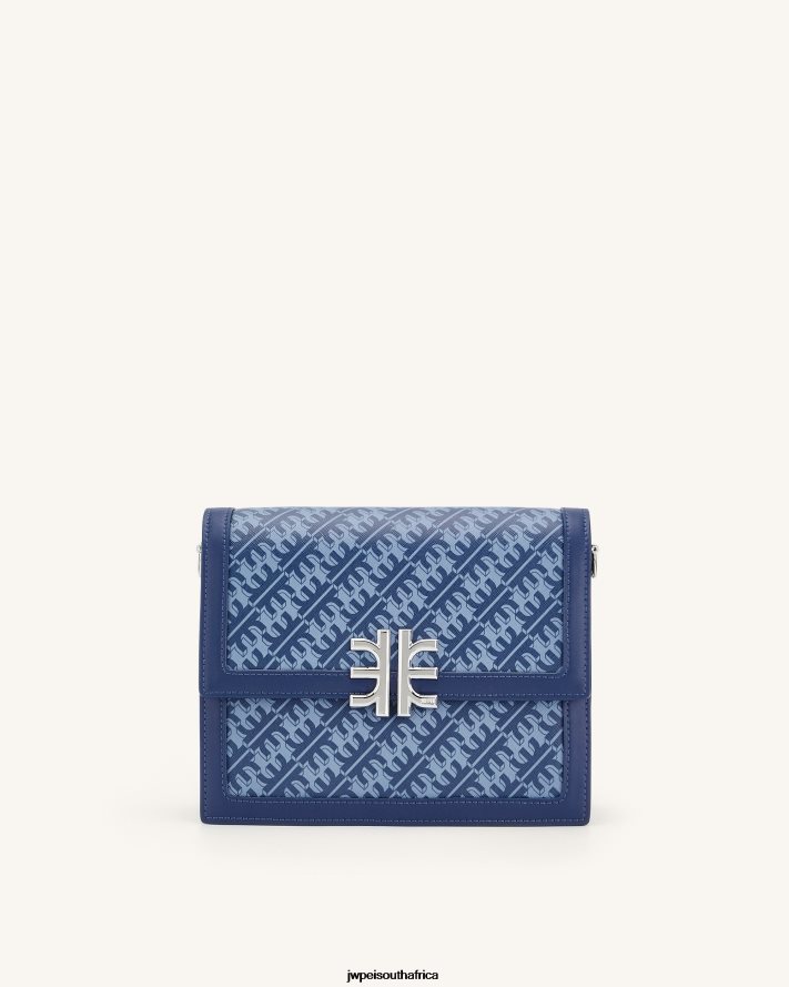 Navy JW PEI FEI Mini Flap Crossbody VZL0L035 Crossbody Bag