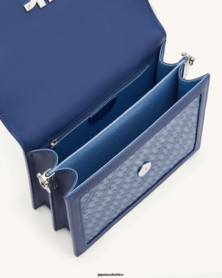 Navy JW PEI FEI Mini Flap Crossbody VZL0L035 Crossbody Bag