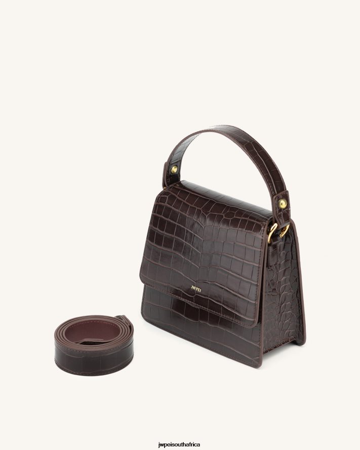 Nutella Croc JW PEI FAE Top Handle Crossbody VZL0L032 Crossbody Bag