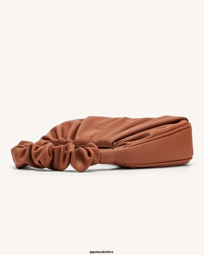 Nutella JW PEI Gabbi Ruched Hobo Handbag VZL0L080 Shoulder Bag
