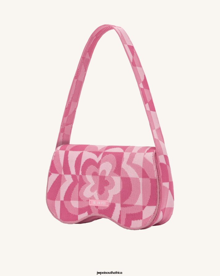 Pale Pink  Pink  Hot Pink JW PEI Becci Knitted Shoulder Bag VZL0L0112 Shoulder Bag