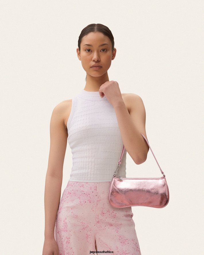 Pink JW PEI Eva Metallic Shoulder Bag VZL0L0133 Shoulder Bag
