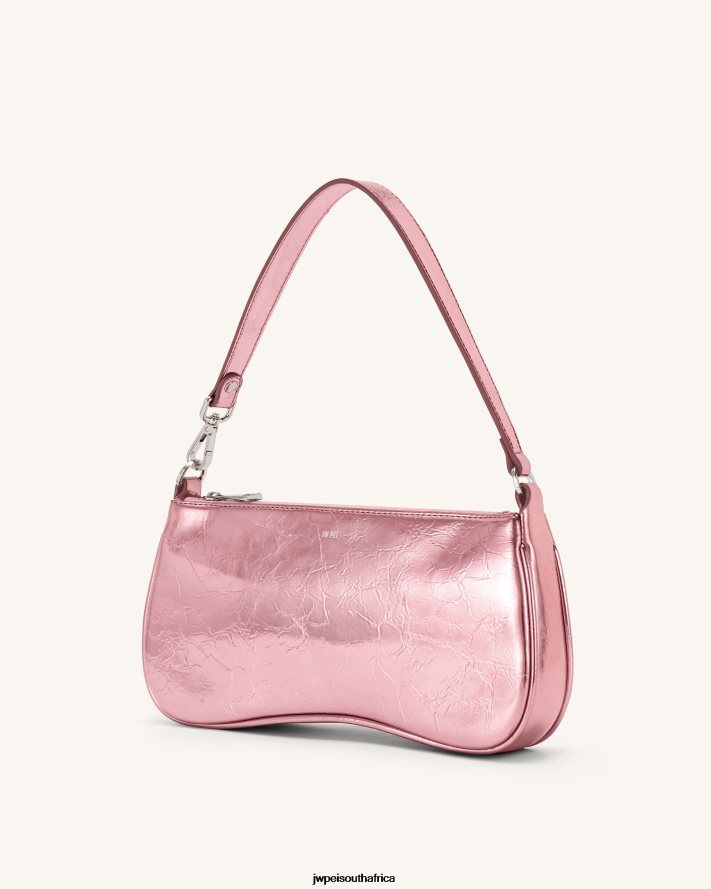 Pink JW PEI Eva Metallic Shoulder Bag VZL0L0133 Shoulder Bag