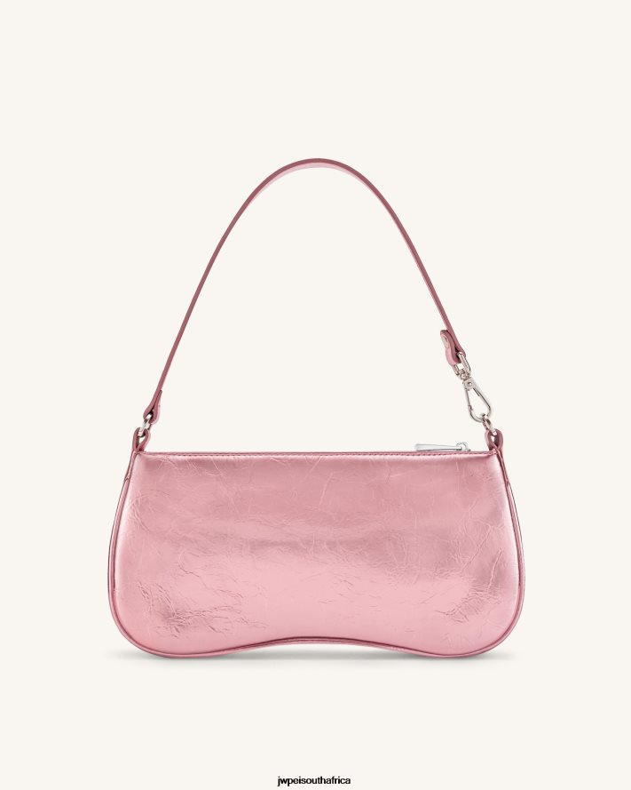 Pink JW PEI Eva Metallic Shoulder Bag VZL0L0133 Shoulder Bag