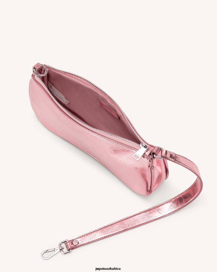 Pink JW PEI Eva Metallic Shoulder Bag VZL0L0133 Shoulder Bag