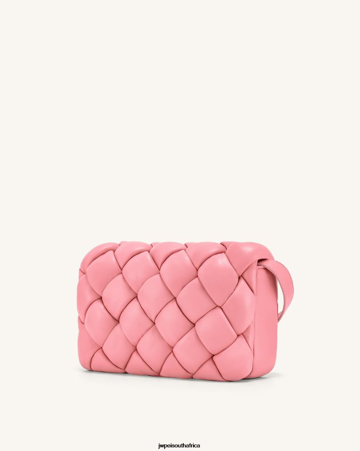 Pink JW PEI Maze Bag VZL0L029 Crossbody Bag