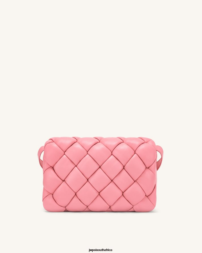Pink JW PEI Maze Bag VZL0L029 Crossbody Bag