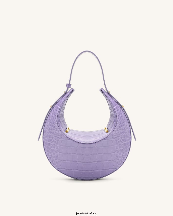 Purple Croc JW PEI Rantan Bag VZL0L0176 Handle Bag