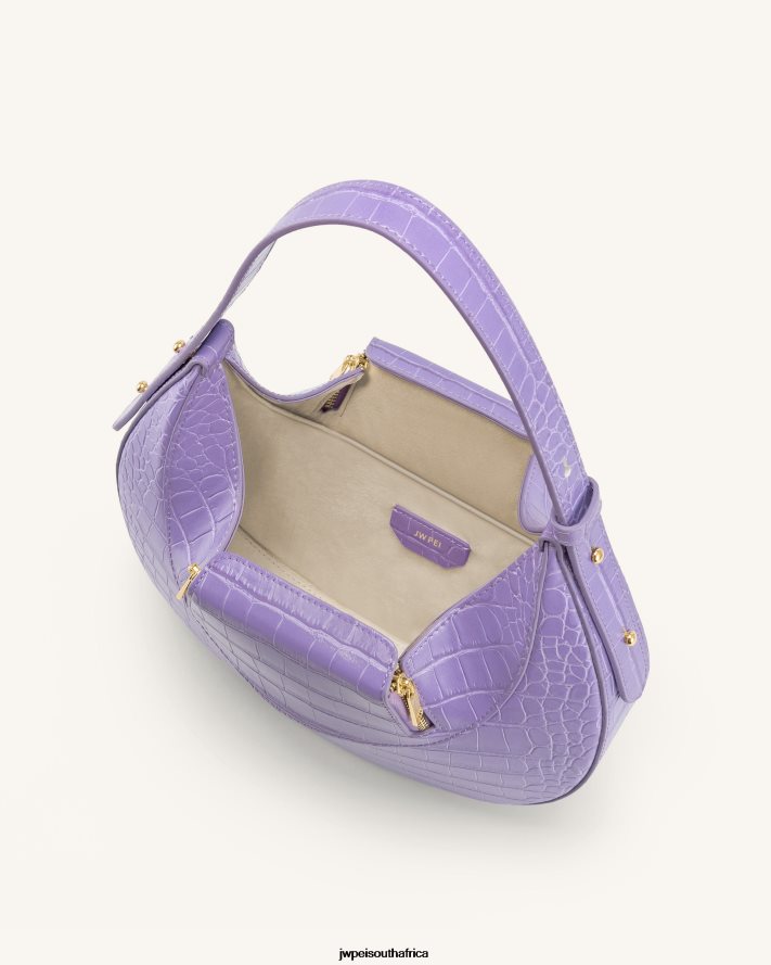 Purple Croc JW PEI Rantan Bag VZL0L0176 Handle Bag