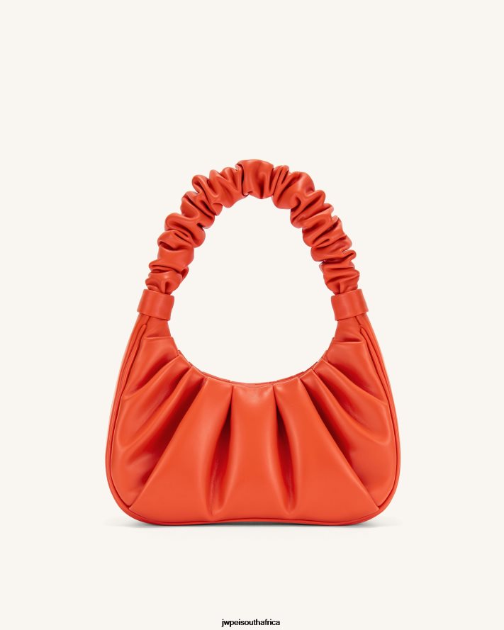 Scarlet JW PEI Gabbi Ruched Hobo Handbag VZL0L0138 Shoulder Bag