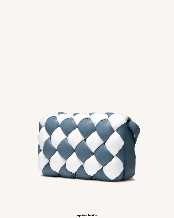 White  Blue JW PEI Maze Bag VZL0L041 Crossbody Bag