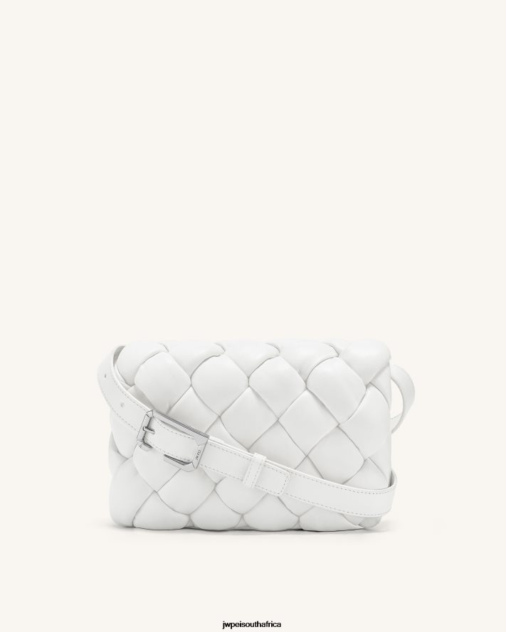 White JW PEI Maze Bag VZL0L037 Crossbody Bag