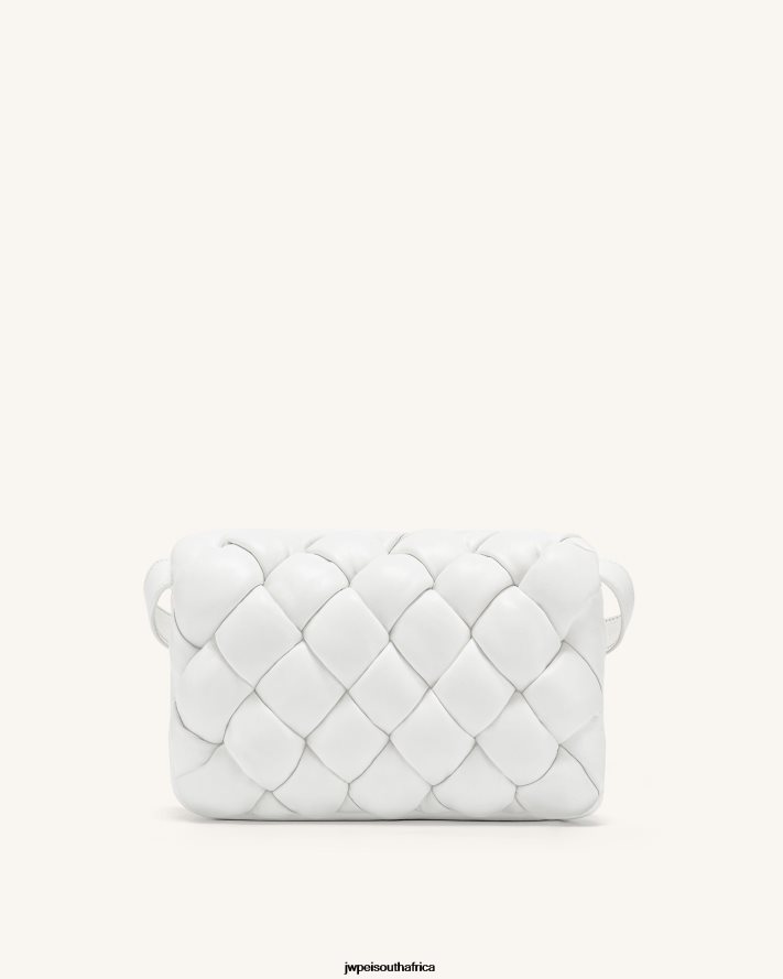 White JW PEI Maze Bag VZL0L037 Crossbody Bag