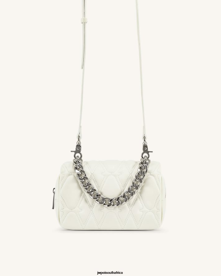 White JW PEI Nora Crossbody Bag VZL0L043 Crossbody Bag