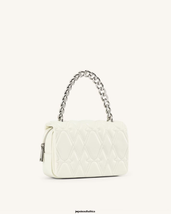 White JW PEI Nora Crossbody Bag VZL0L043 Crossbody Bag