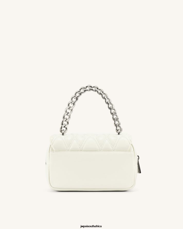 White JW PEI Nora Crossbody Bag VZL0L043 Crossbody Bag