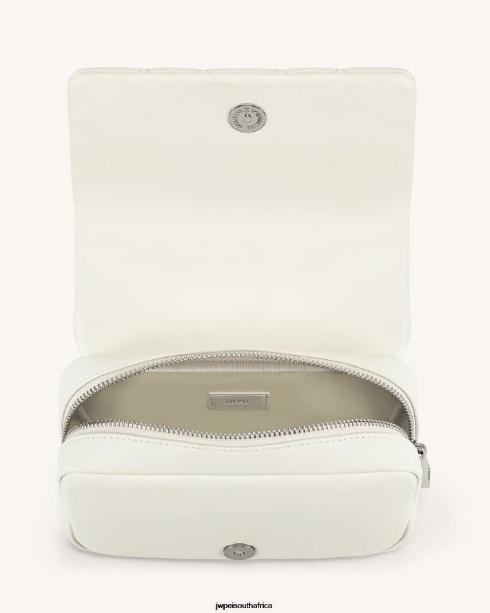 White JW PEI Nora Crossbody Bag VZL0L043 Crossbody Bag