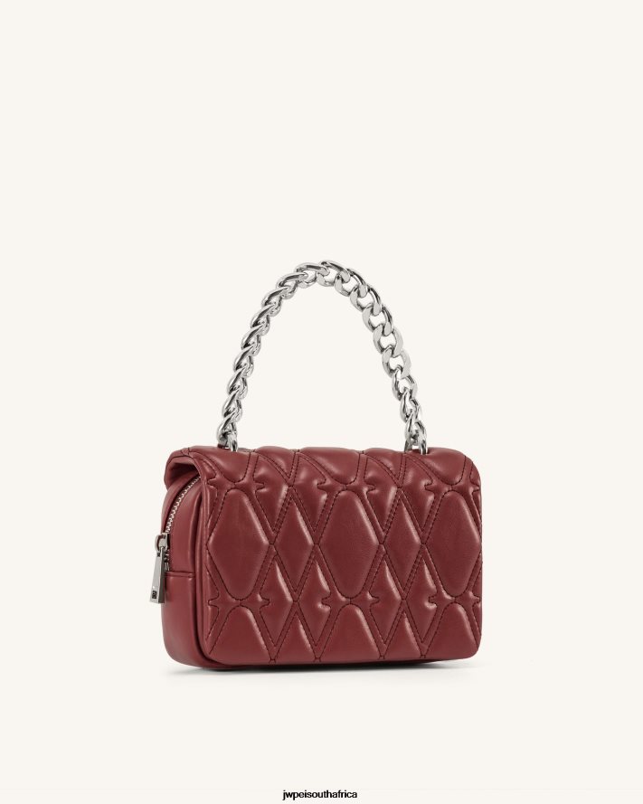 Wine Red JW PEI Nora Crossbody Bag VZL0L044 Crossbody Bag