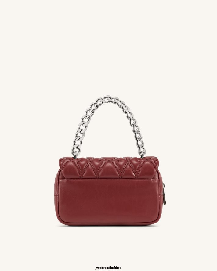 Wine Red JW PEI Nora Crossbody Bag VZL0L044 Crossbody Bag