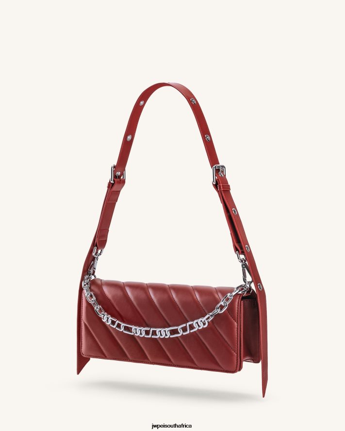 Wine Red JW PEI Sophie Crossbody Bag VZL0L011 Crossbody Bag
