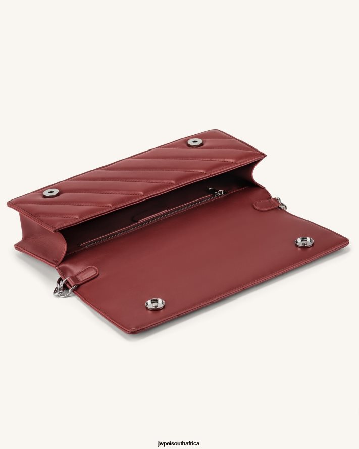 Wine Red JW PEI Sophie Crossbody Bag VZL0L011 Crossbody Bag