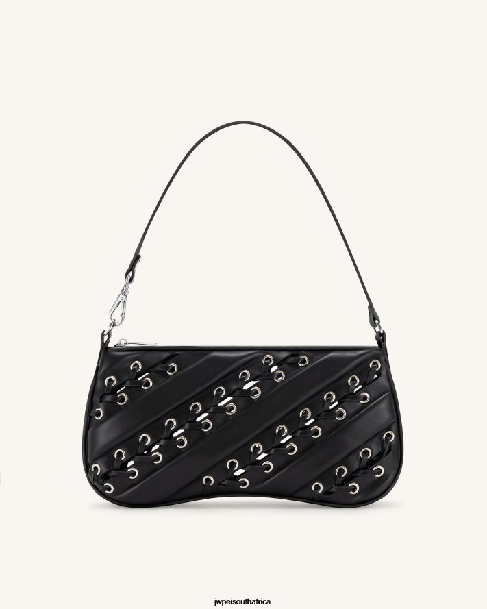 Black JW PEI Eva Straps Shoulder Bag VZL0L0129 Shoulder Bag