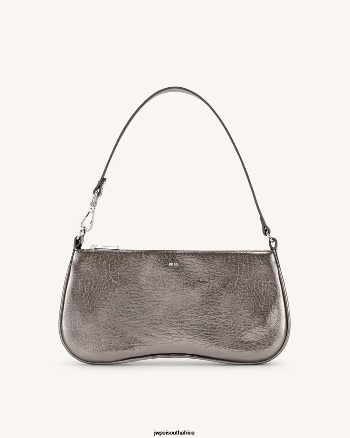 Gray JW PEI Eva Metallic Shoulder Bag VZL0L0134 Shoulder Bag