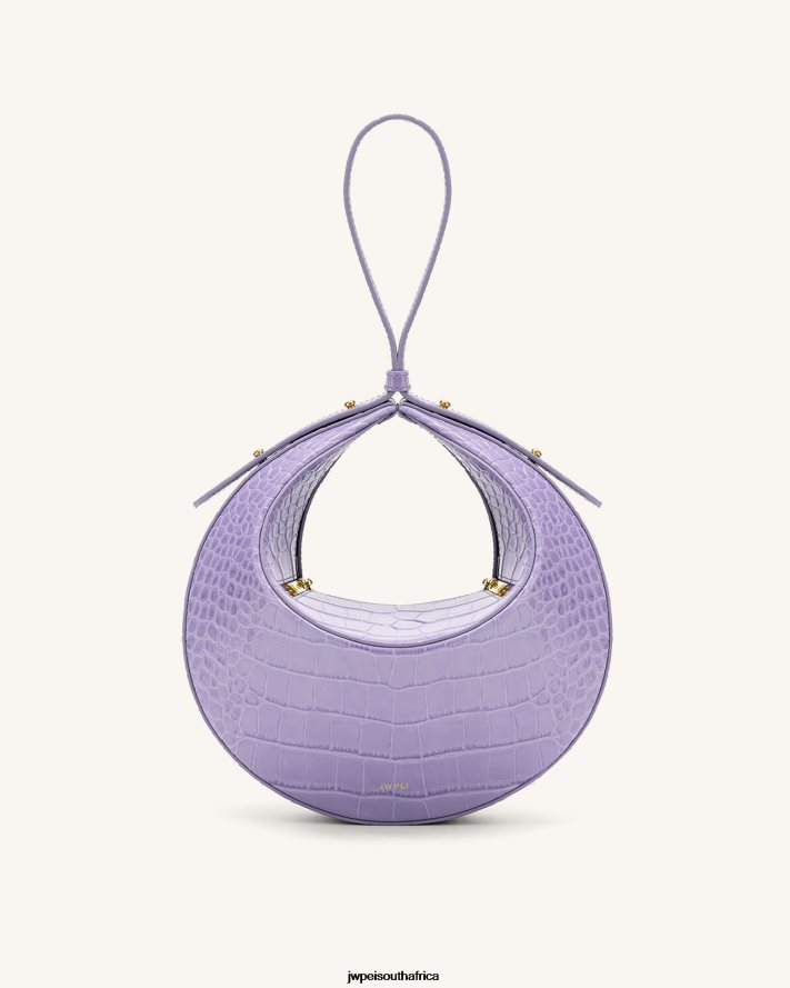 Purple Croc JW PEI Rantan Bag VZL0L0176 Handle Bag